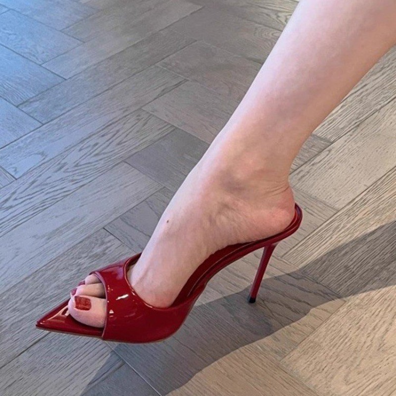 Summer Clothing Sale Women - Sandalias de tacón alto fino para
