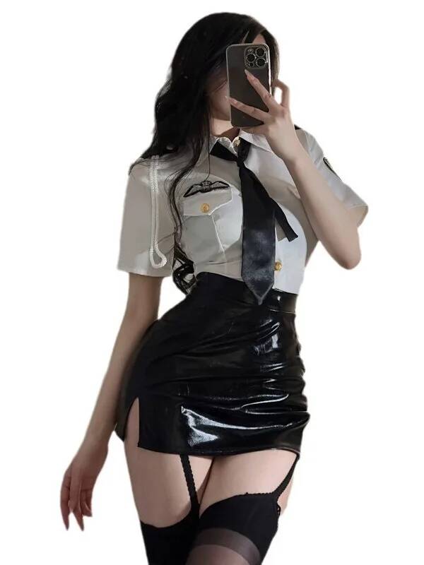 Summer Clothing Bundle - Ropa de asistente de vuelo Sexy,