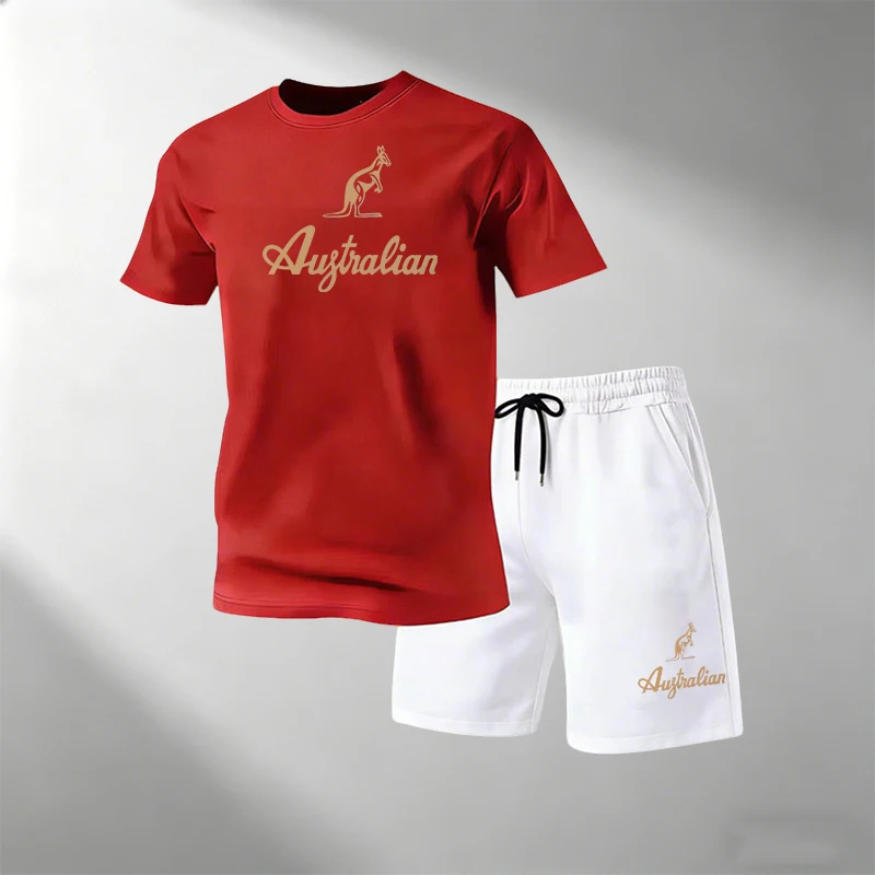 Summer Clothing Haul - Conjuntos de Camisetas Deportivas para Hombre,