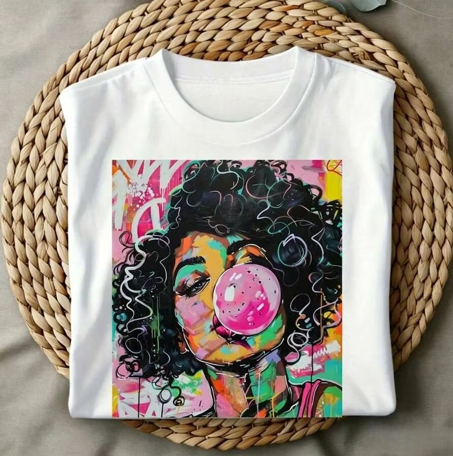 Summer Loving Clothing - Camiseta Gráfica Casual para Mujer con