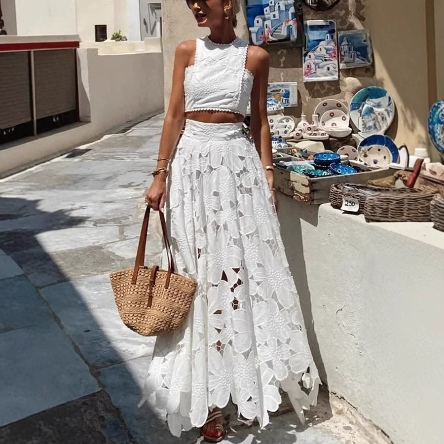 Summer Clothing Vacation - Conjunto de 2 Piezas para Mujer,
