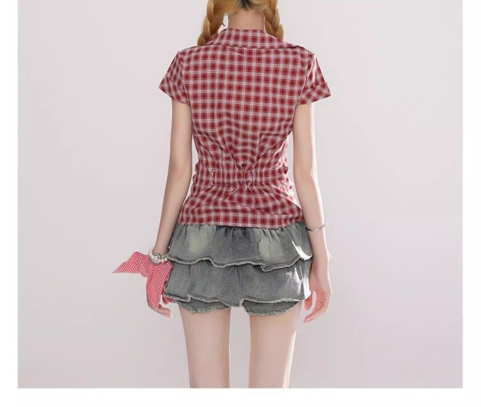 Camisa a cuadros gótica vintag - Summer Goth Clothing reseña y precio