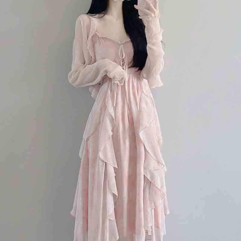 Conjunto de Vestido con tirant - Summer Clothing For Girls reseña y precio