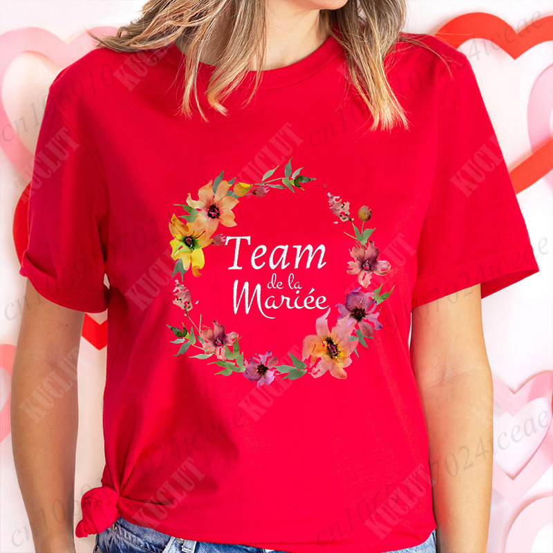 Camisetas de boda para novias, - Summer Clothing In French reseña y precio