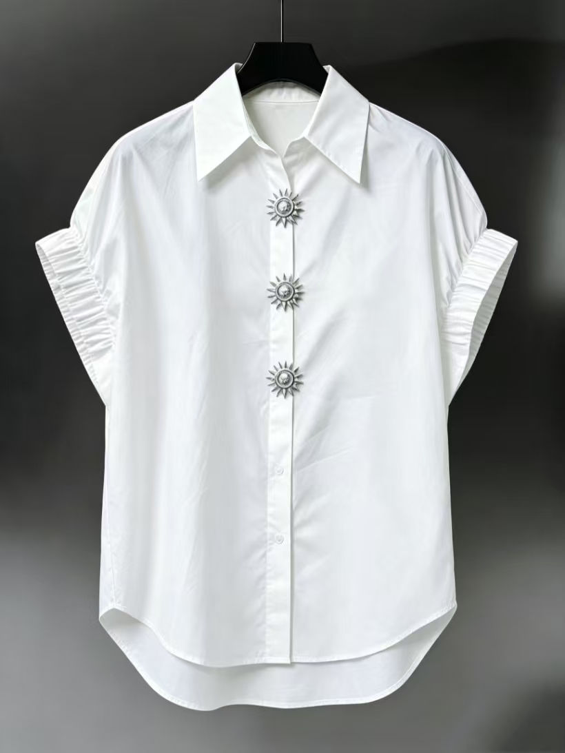 Camiseta informal de algodón p - Summer Clothing In French reseña y precio