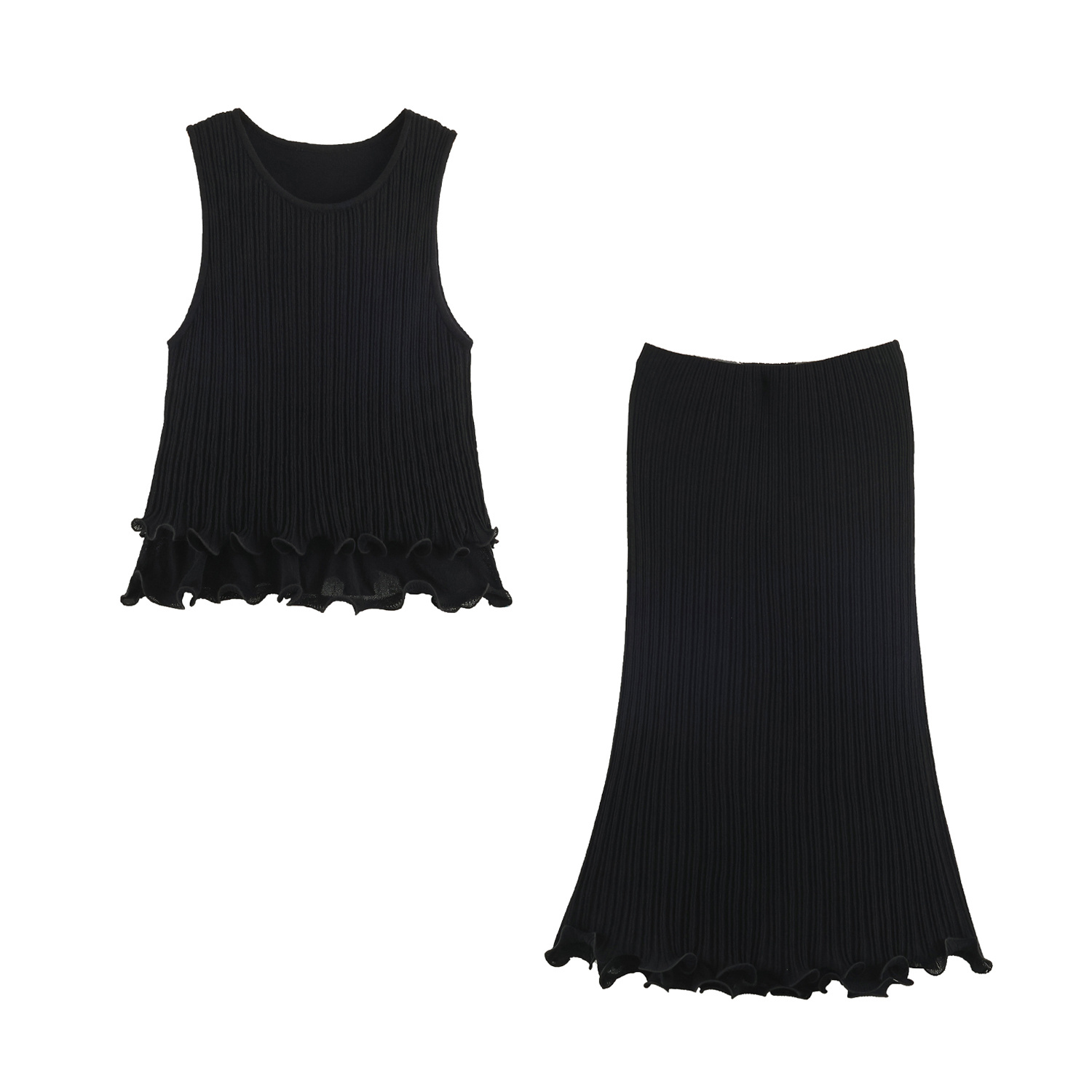 Conjunto de Falda Midi y Top d - Summer Clothing Layering reseña y precio
