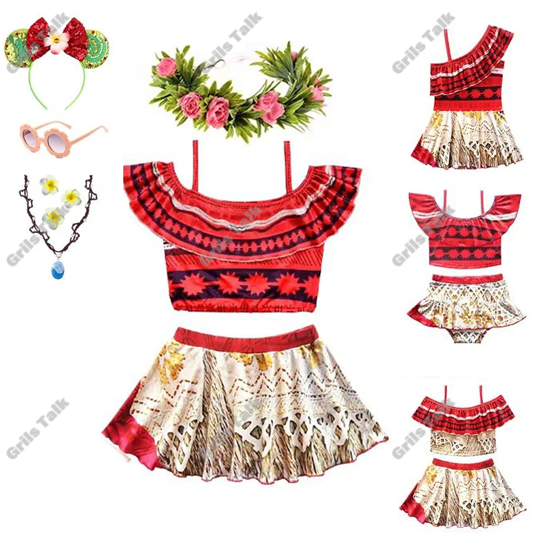 Traje de baño de princesa Moan - Summer Clothing For Girls reseña y precio