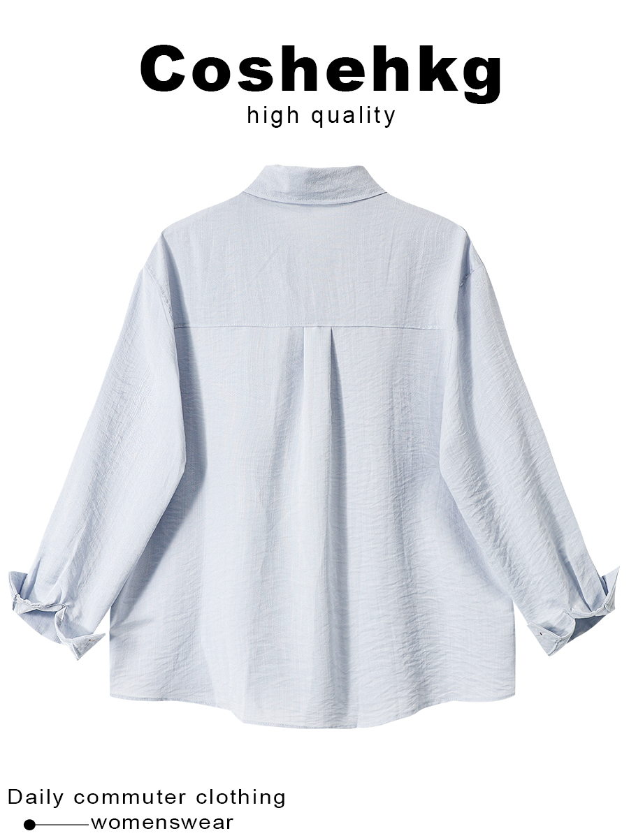Camisa Coshehkg estilo coreano - Summer Clothing Layering reseña y precio