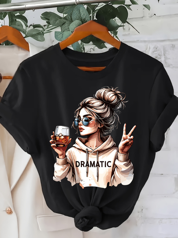 Camiseta de manga corta con cu - Summer Loving Clothing reseña y precio